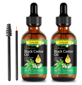 PSKC1016  Hair Care Castor Oil Capacity 60ml*2 Sales 1*2pc Vitamin E Promotes Hair Growth