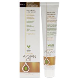 Argan Oil Permanent Color Cream - 5RG Light Tangerine Brown