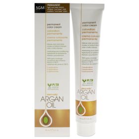 Argan Oil Permanent Color Cream - 5GM Light Root Beer Brown