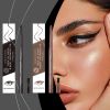 Eelhope Color Eyeliner Daily Lasting Non-Fading Glue Eyeliner Smooth Smooth Eye Makeup Natural Color