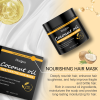 Hoegoa Coconut Oil Hair Mask Dry Hair, Smooth And Glossy Hair Care Coconut Oil Hair Mask