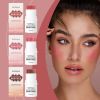 Eelhope 3-In-1 Color Stick Brightening And Colorizing Long-Lasting Long-Lasting Moisturizing Blush Eyeshadow