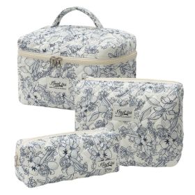 Women's Cosmetic Bags - Set Of 3 (Option: Cosmetic bag)