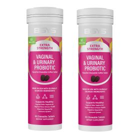 BSYS Vaginal Probiotics That Taste Like Coffee  Please These Chews Support Wellness With A Smooth Roasty Flavor No Weird Aftertaste Just Easy Dai (Option: Two bottles)