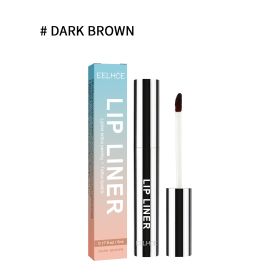 Stripping Lip Liner Outline Waterproof (Option: Dark brown)
