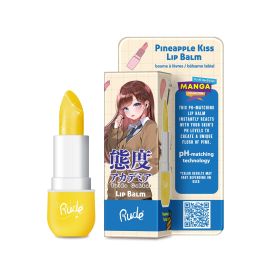 RUDE Manga Collection Lip Balm (Color: Pineapple Kiss)