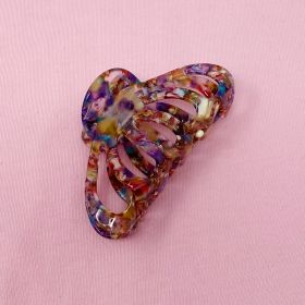 Harper Hair Claw (Color: Pink Multi)