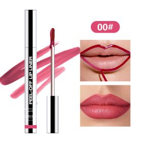 Pull Lip Liner Waterproof Long Lasting And Does Not Fade Lip Lacquer (Option: 3.5ml-00color)